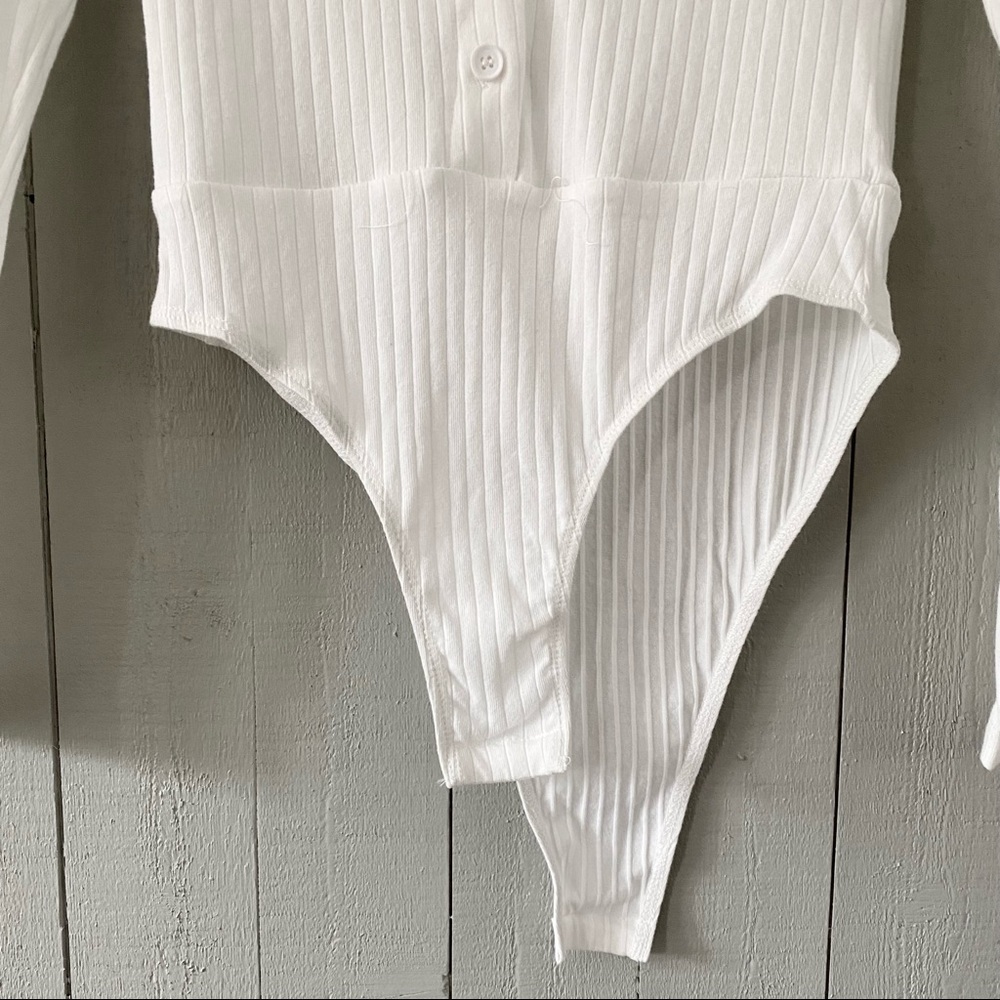 SHEIN Ribbed Bodysuit - Picture 4 of 5